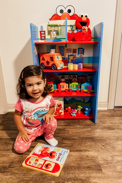 How a Sesame Street shelf helped my daughter clean up